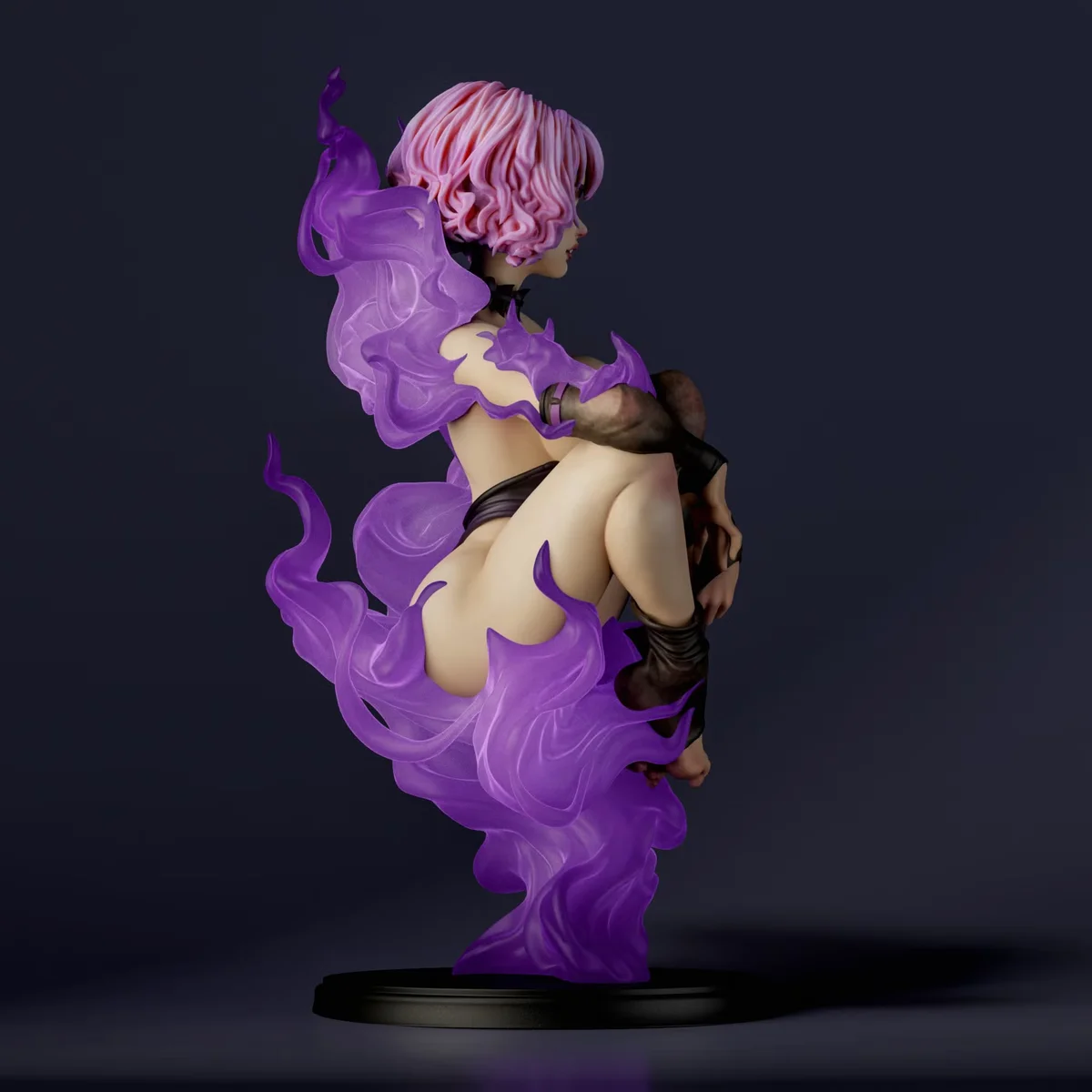 Gassi - Waifumon | Fan Art | 3D Printed Resin Model Garage Kit | *Un-Painted* | SiryllArt 5