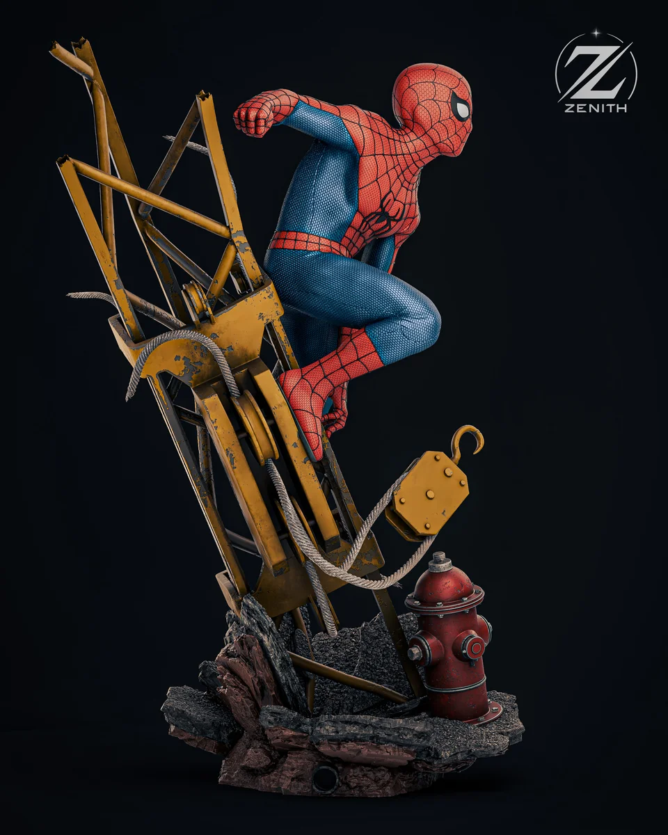 Spider-Man | Fan Art | 3D Printed Resin Model Garage Kit | *Un-Painted* | Zenith Studios 6