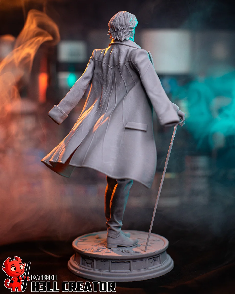 Renoir | Fan Art | 3D Printed Resin Model Garage Kit | *Un-Painted* | H3LL Creator 12