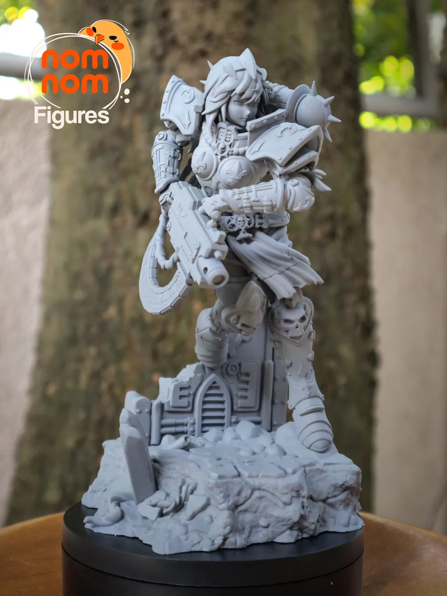 Stronghold Moonlight | Fan Art | 3D Printed Resin Model Garage Kit | *Un-Painted* | Nomnom 16