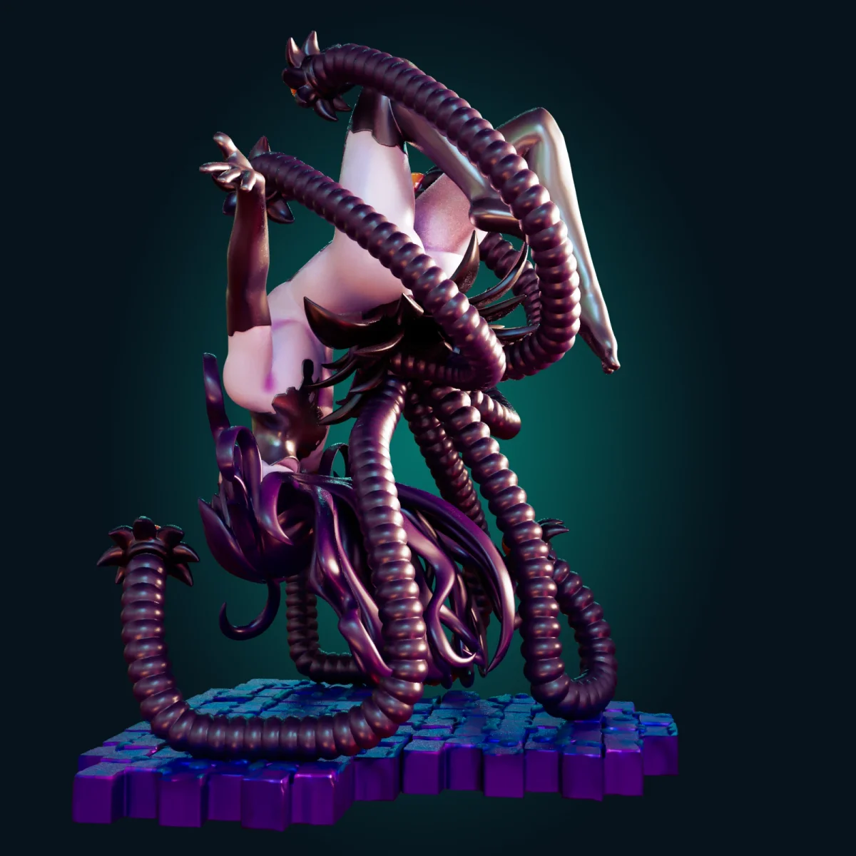 Gazer | Fan Art | 3D Printed Resin Model Garage Kit | *Un-Painted* | Officer Rhu 2