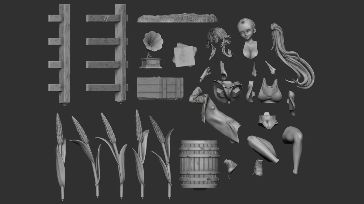 Red Hood | Fan Art | 3D Printed Resin Model Garage Kit | *Un-Painted* | Inaki Sculpts 5