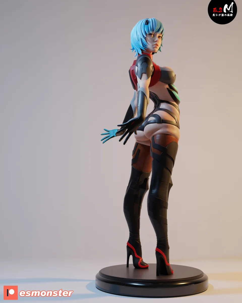 Eva Rei | Fan Art | 3D Printed Resin Model Garage Kit | *Un-Painted* | ES Monster 4