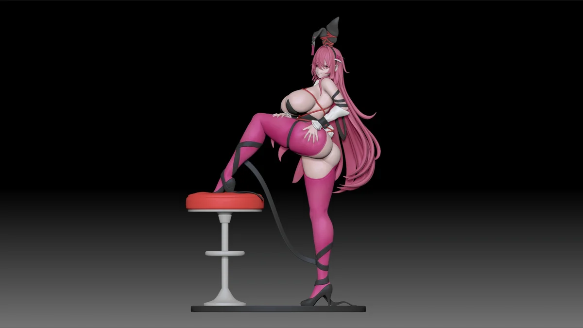 Velvet | Fan Art | 3D Printed Resin Model Garage Kit | *Un-Painted* | Sin3Dstudio 4