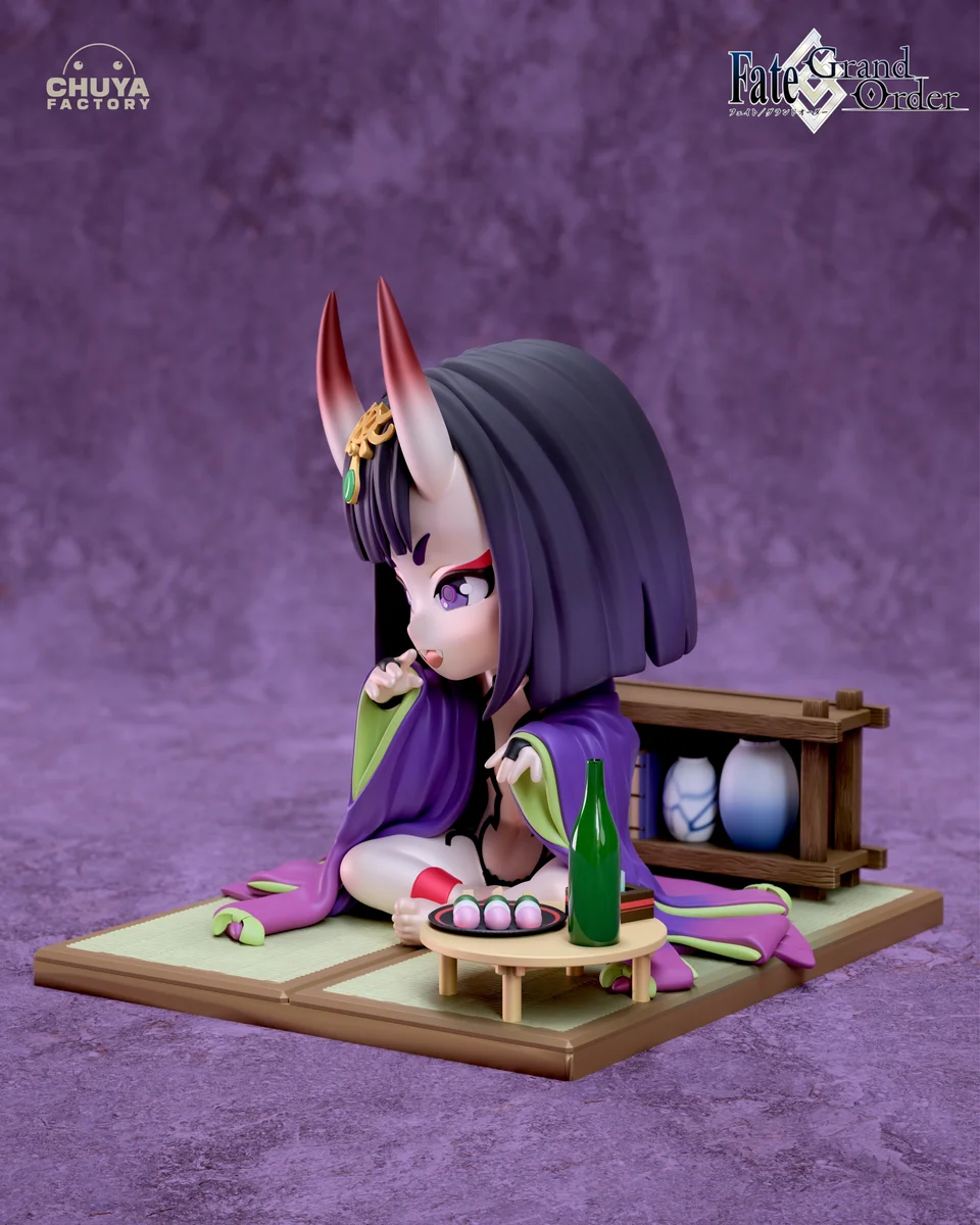 Chibi Shuten-Douji | Fan Art | 3D Printed Resin Model Garage Kit | *Un-Painted* | Chuya Factory 4
