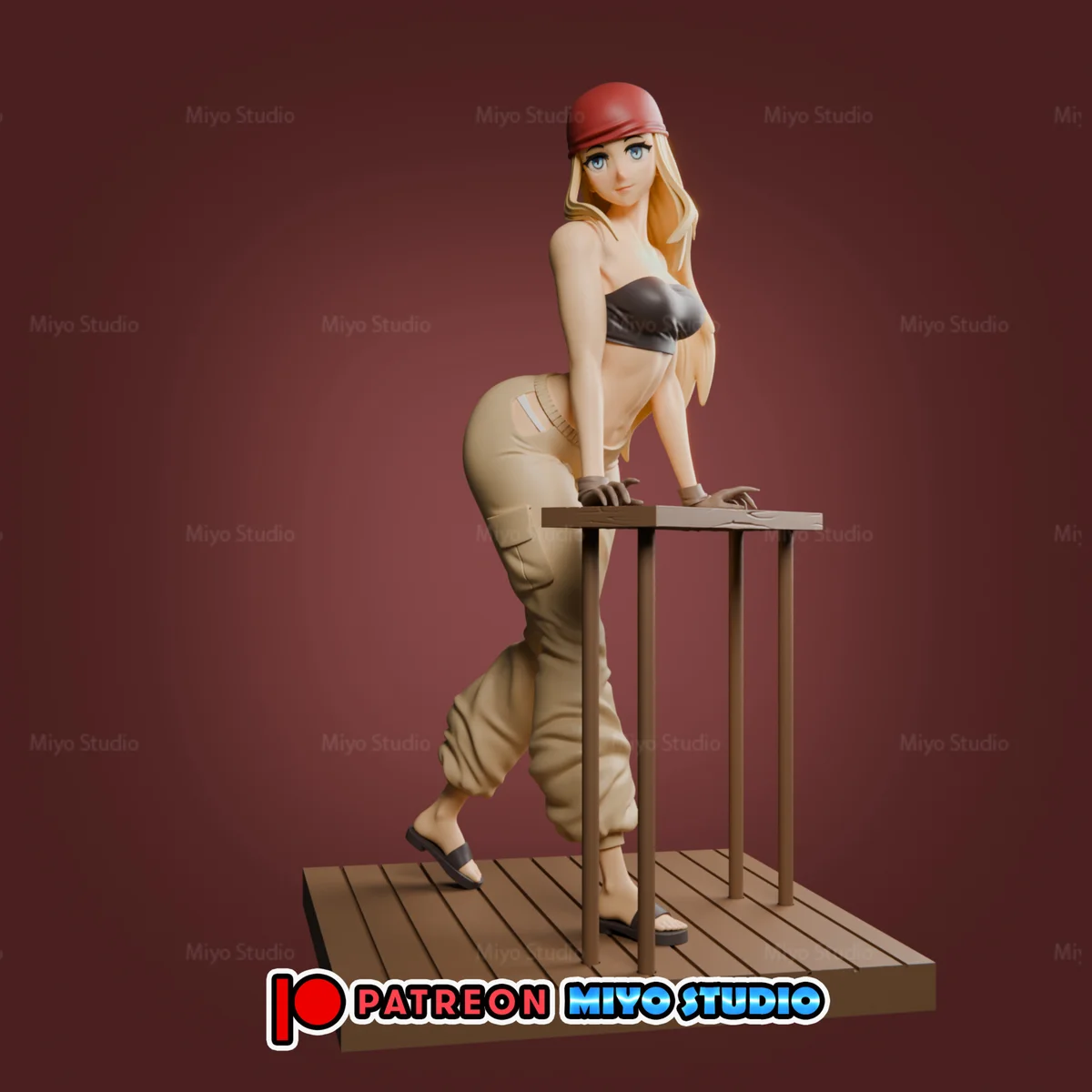 Winry Rockbell | Fan Art | 3D Printed Resin Model Garage Kit | *Un-Painted* | MiyoStudio