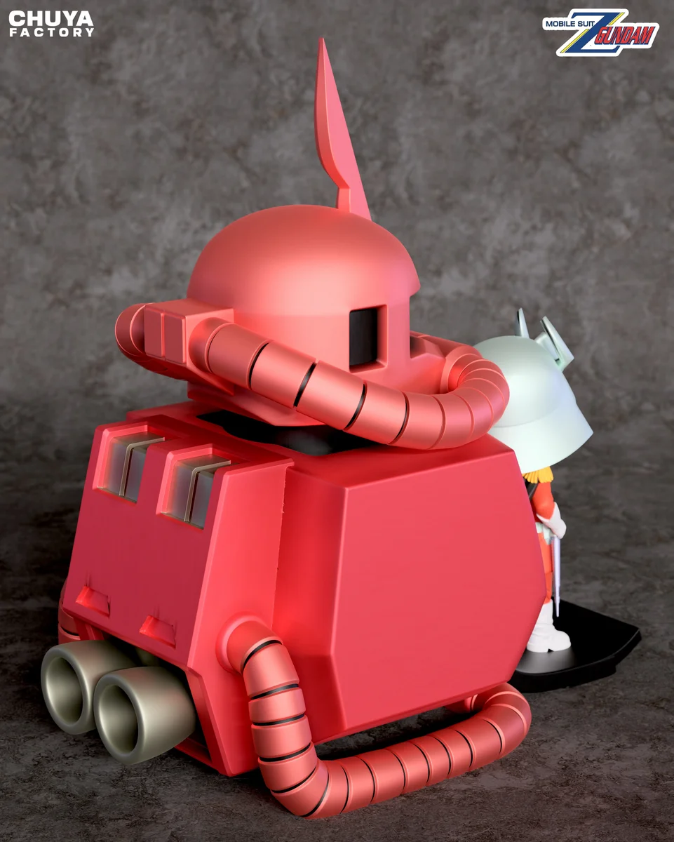 Chibi Char Aznable | Fan Art | 3D Printed Resin Model Garage Kit | *Un-Painted* | Chuya Factory 5