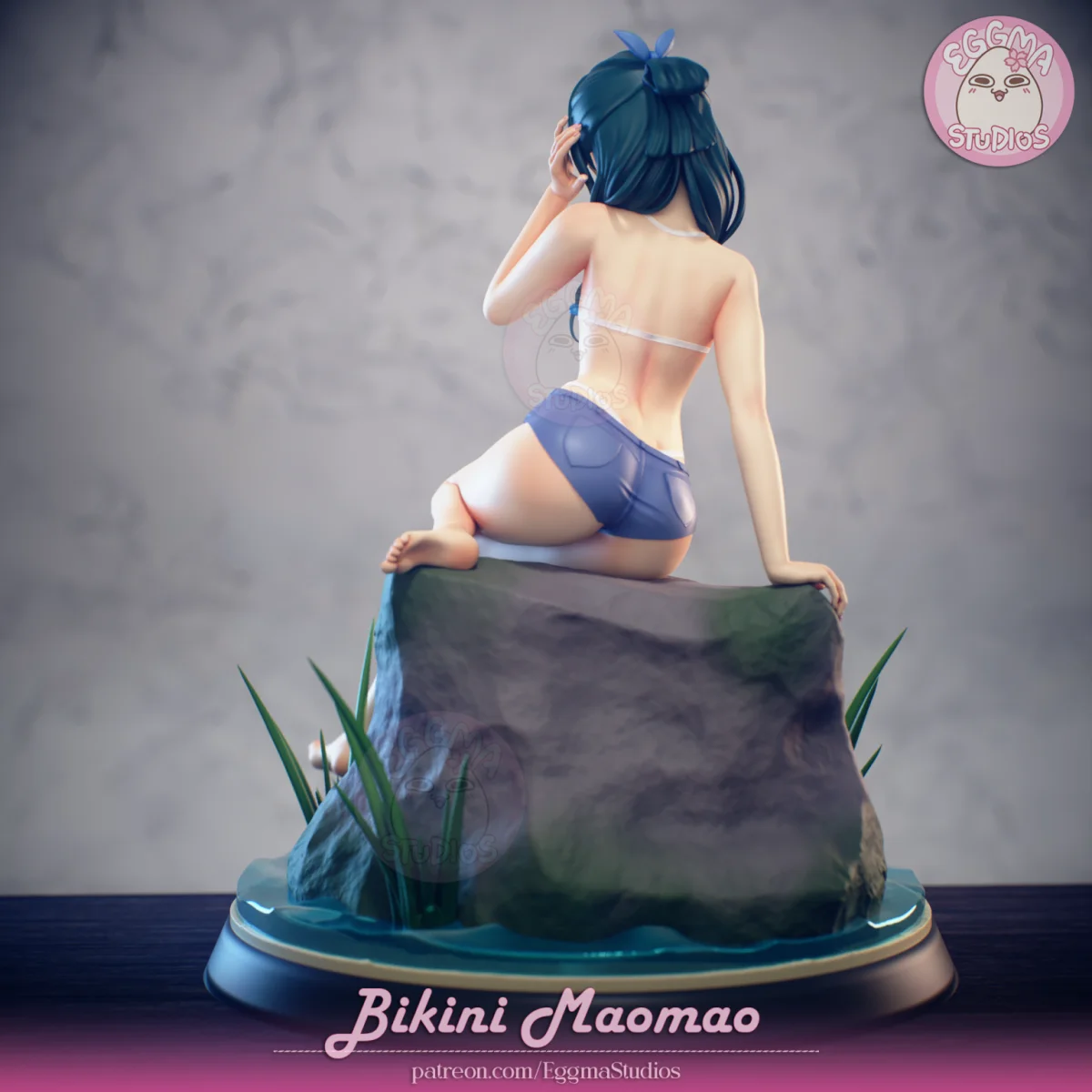 Maomao | Fan Art | 3D Printed Resin Model Garage Kit | *Un-Painted* | EggmaStudios 13