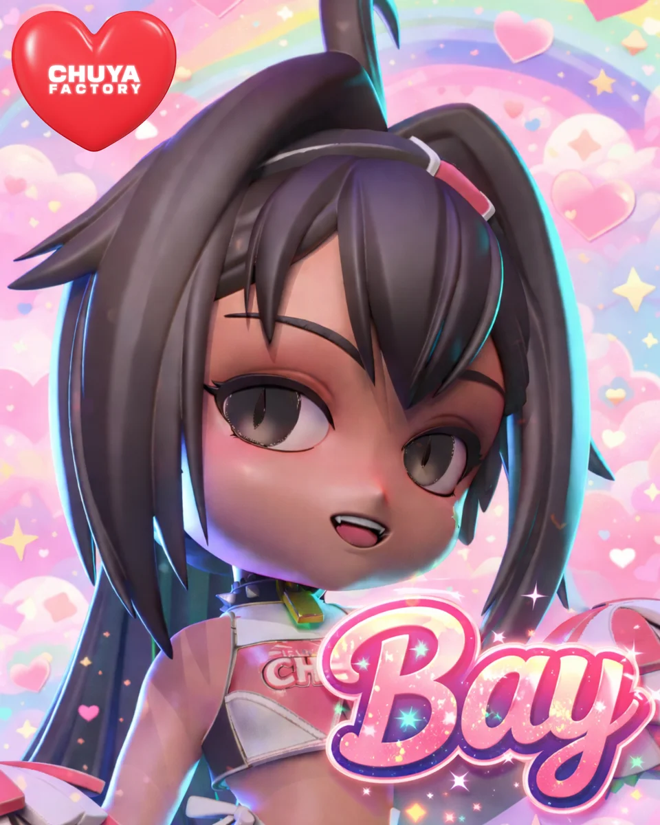 Chibi Bay | Fan Art | 3D Printed Resin Model Garage Kit | *Un-Painted* | Chuya Factory