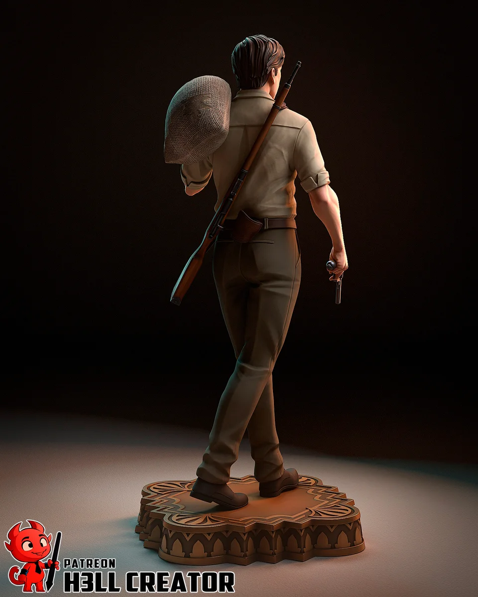 Enzo Favara | Fan Art | 3D Printed Resin Model Garage Kit | *Un-Painted* | H3LL Creator 6