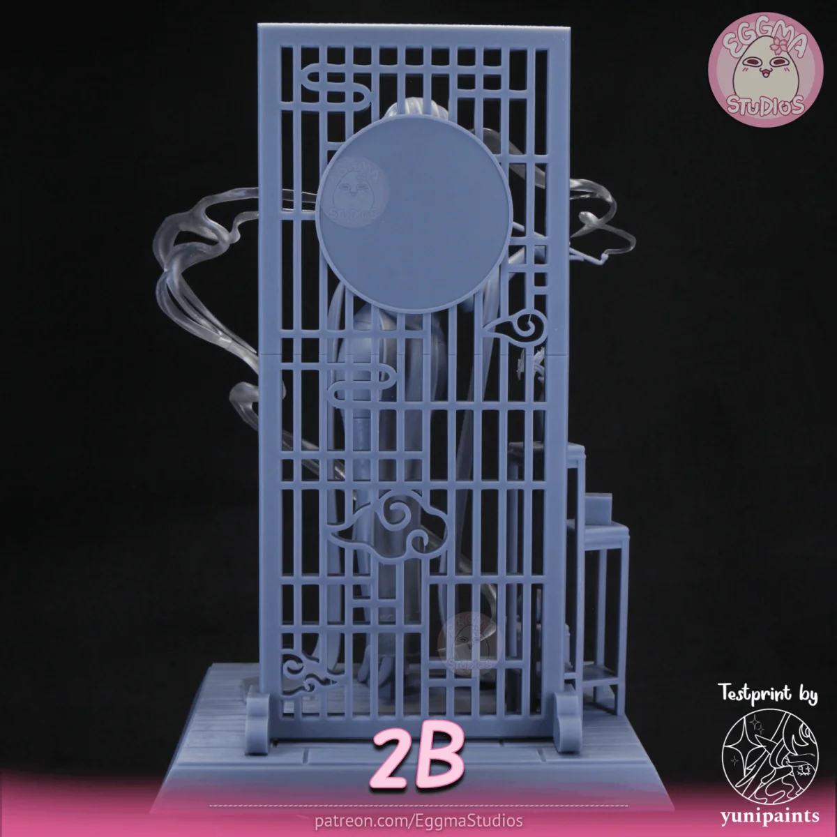2B | Fan Art | 3D Printed Resin Model Garage Kit | *Un-Painted* | EggmaStudios 18