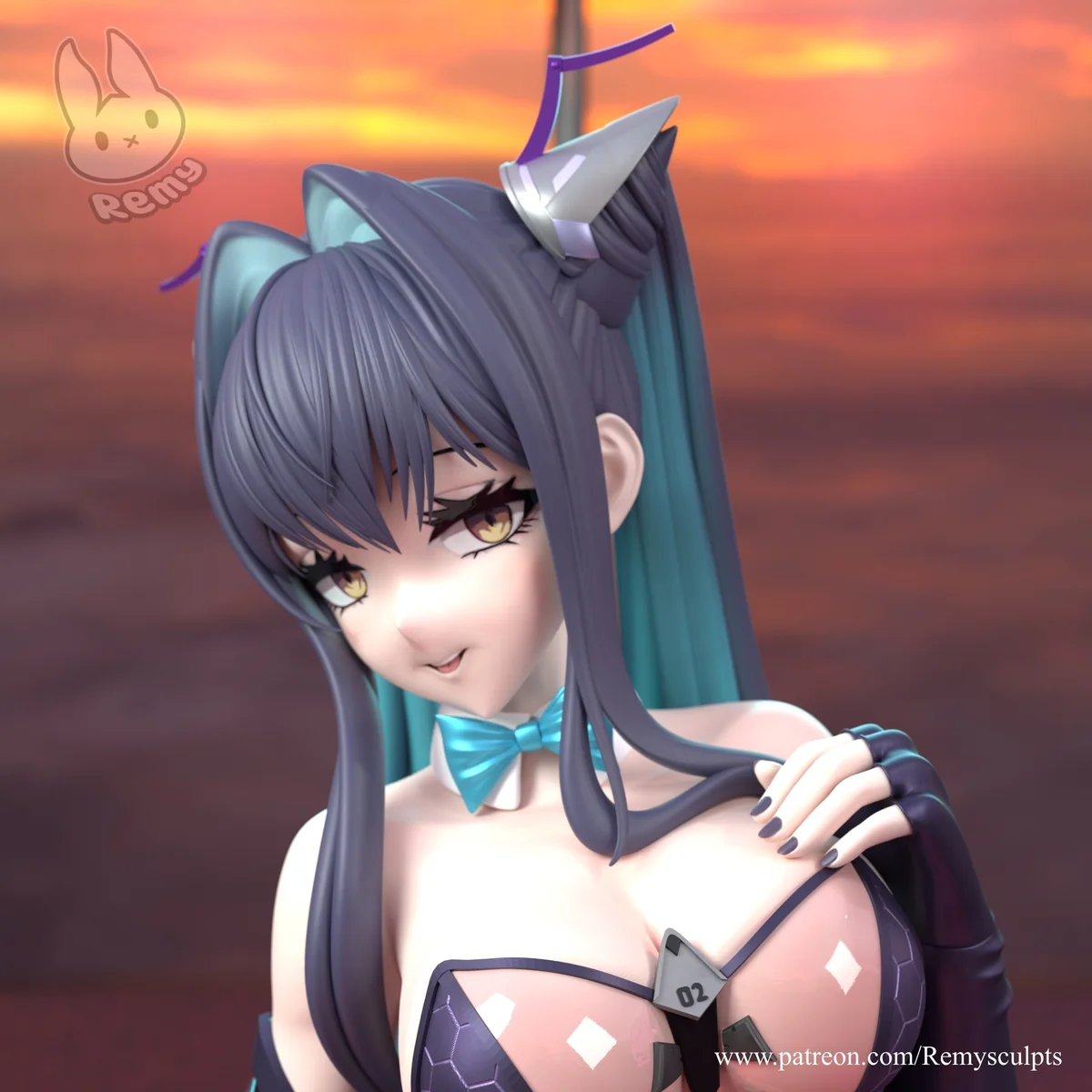 Siren | Fan Art | 3D Printed Resin Model Garage Kit | *Un-Painted* | Remy Sculpts
