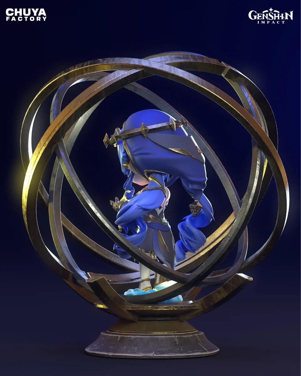Chibi Layla | Fan Art | 3D Printed Resin Model Garage Kit | *Un-Painted* | Chuya Factory 8