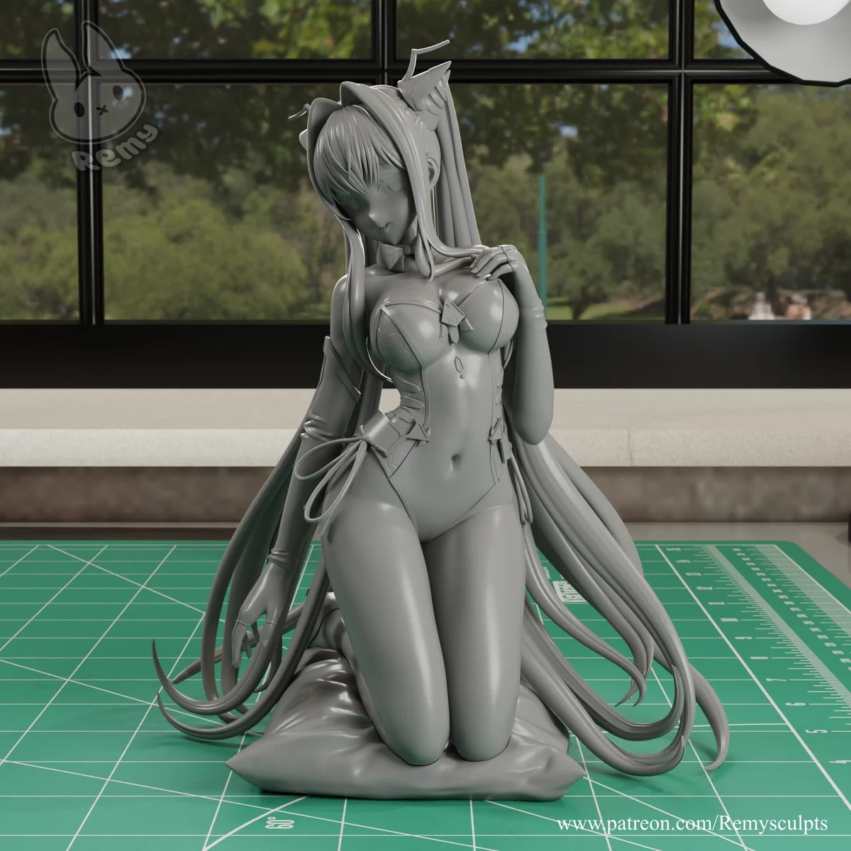 Siren | Fan Art | 3D Printed Resin Model Garage Kit | *Un-Painted* | Remy Sculpts 5