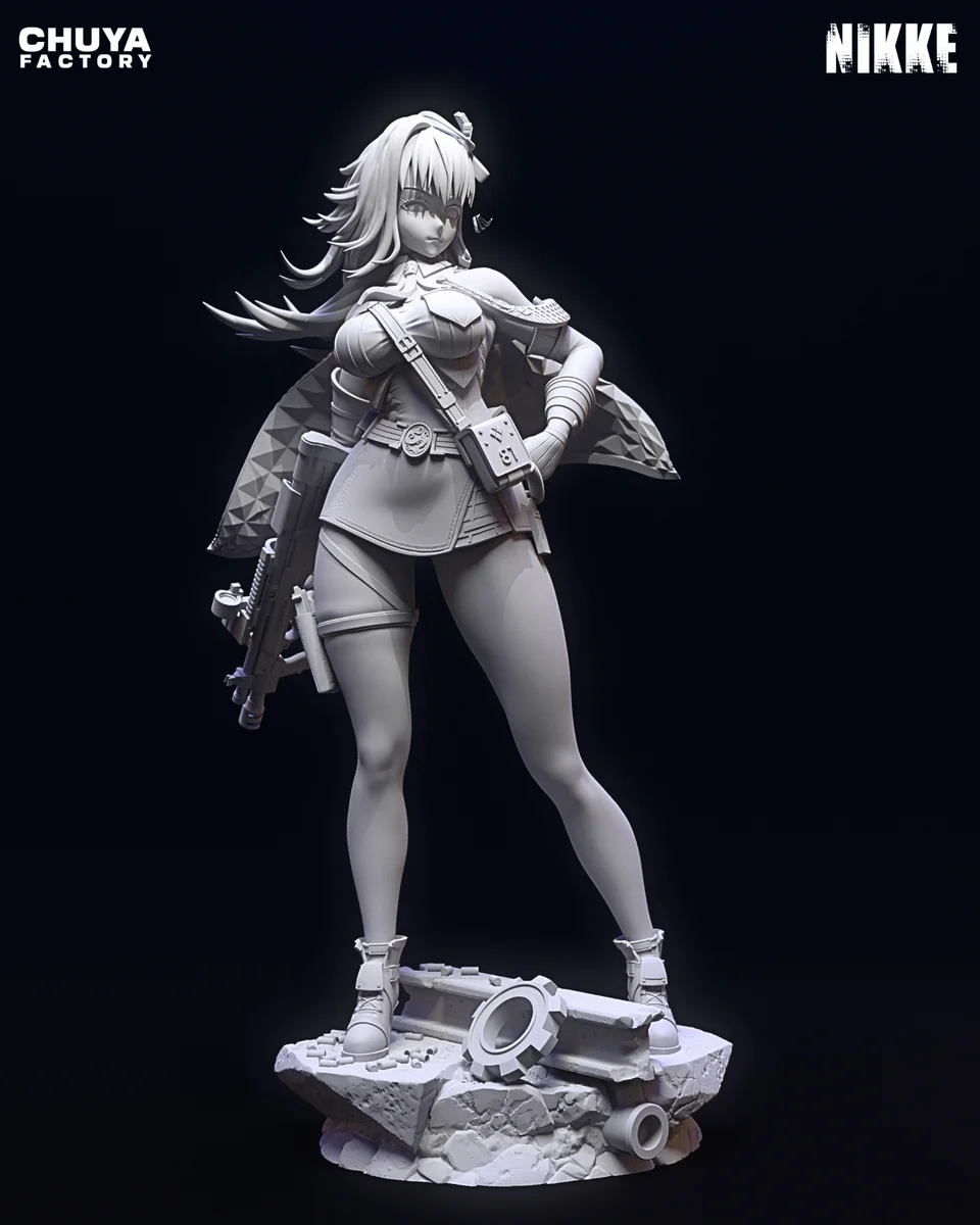 Marian | Fan Art | 3D Printed Resin Model Garage Kit | *Un-Painted* | Chuya Factory 19