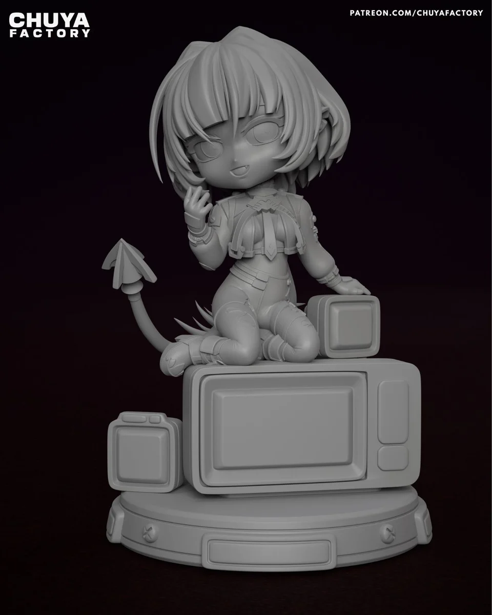 Chibi Jane Doe | Fan Art | 3D Printed Resin Model Garage Kit | *Un-Painted* | Chuya Factory 11