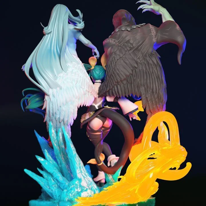 Dizzy | Fan Art | 3D Printed Resin Model Garage Kit | *Un-Painted* | Chuya Factory 4