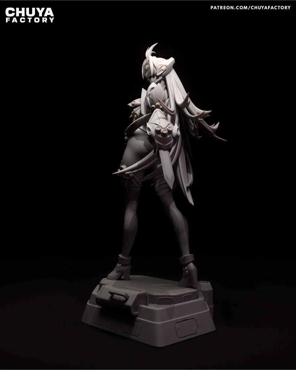 T - ELOS | Fan Art | 3D Printed Resin Model Garage Kit | *Un-Painted* | Chuya Factory 13