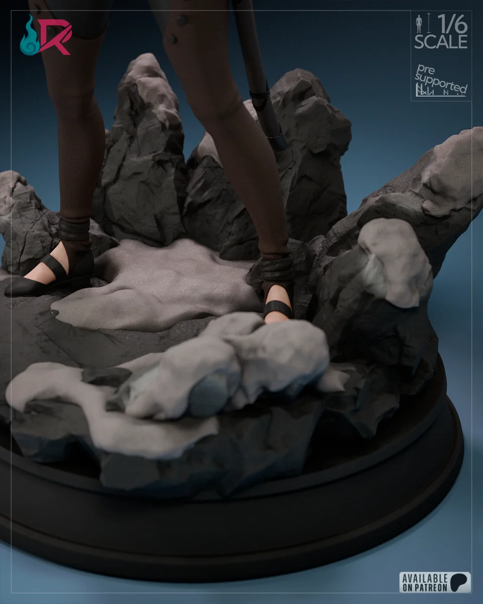 Eris Greyrat | Fan Art | 3D Printed Resin Model Garage Kit | *Un-Painted* | Rechtag 13