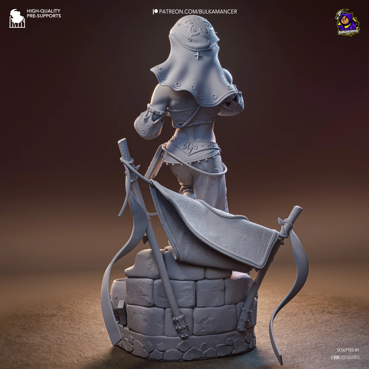 Gerudo Link | Fan Art | 3D Printed Resin Model Garage Kit | *Un-Painted* | Bulkamancer 7