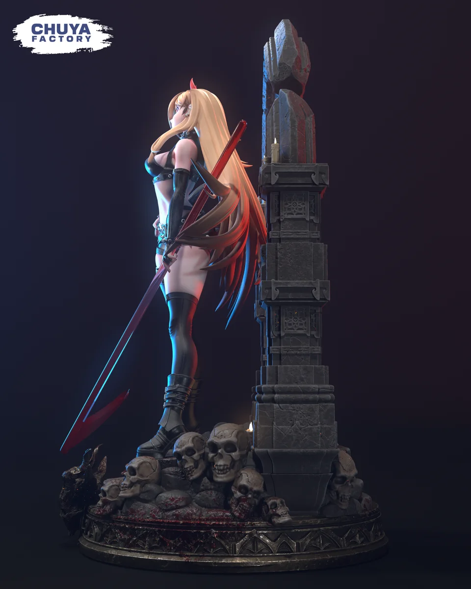 Power | Fan Art | 3D Printed Resin Model Garage Kit | *Un-Painted* | Chuya Factory 7