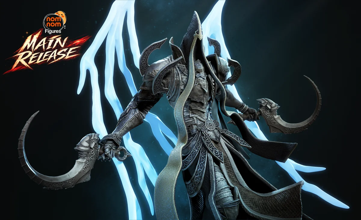 Malthael | Fan Art | 3D Printed Resin Model Garage Kit | *Un-Painted* | Nomnom 3
