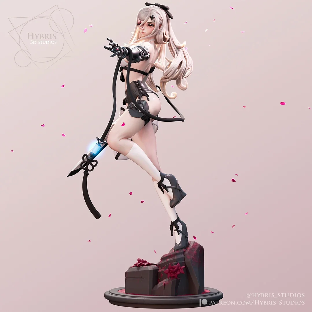 Zero | Fan Art | 3D Printed Resin Model Garage Kit | *Un-Painted* | Hybris Studios 8