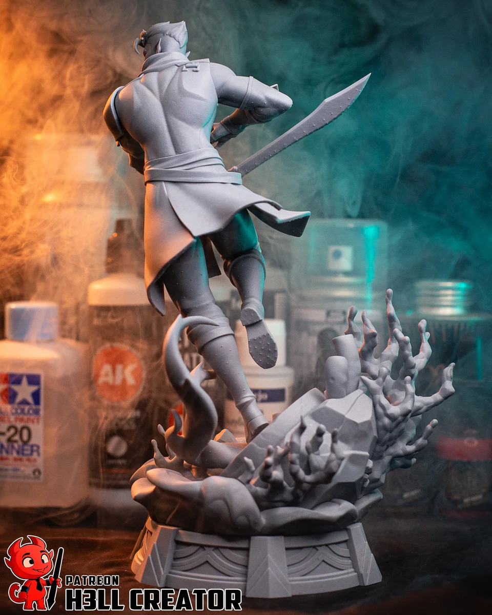 Fjord | Fan Art | 3D Printed Resin Model Garage Kit | *Un-Painted* | H3LL Creator 11