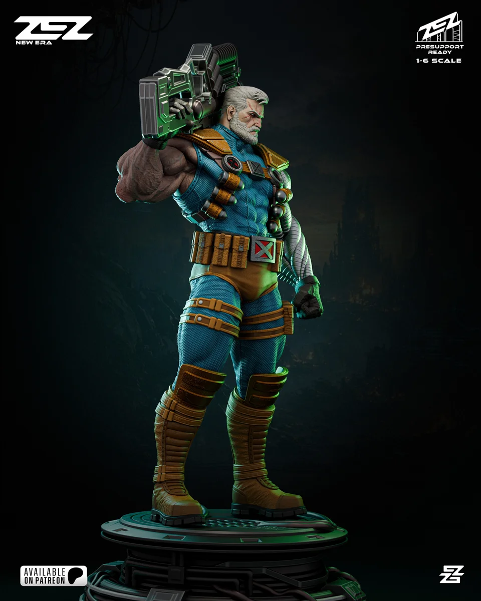 Cable Museum | Fan Art | 3D Printed Resin Model Garage Kit | *Un-Painted* | ZEZ Studio 6
