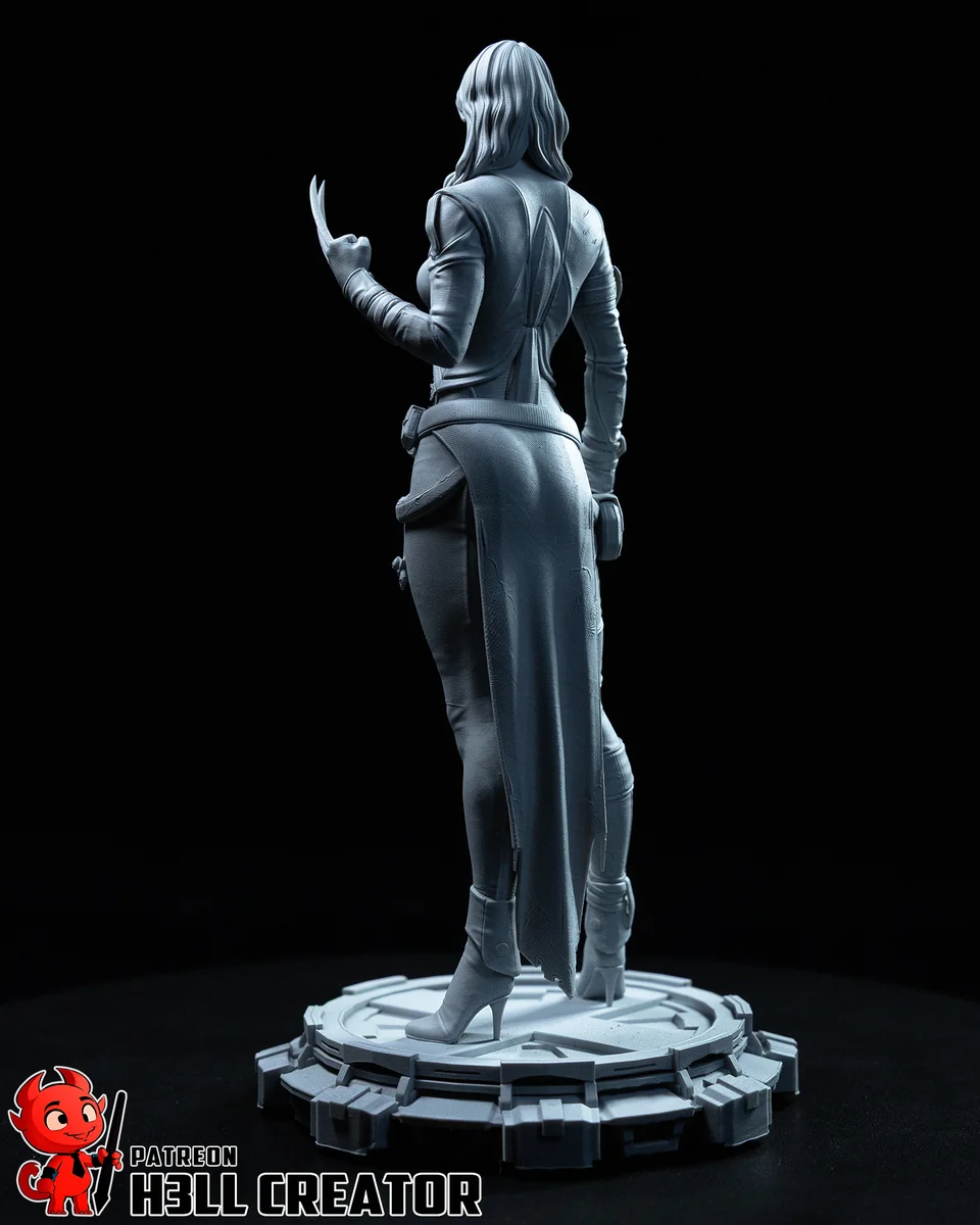 X-23 | Fan Art | 3D Printed Resin Model Garage Kit | *Un-Painted* | H3LL Creator 12