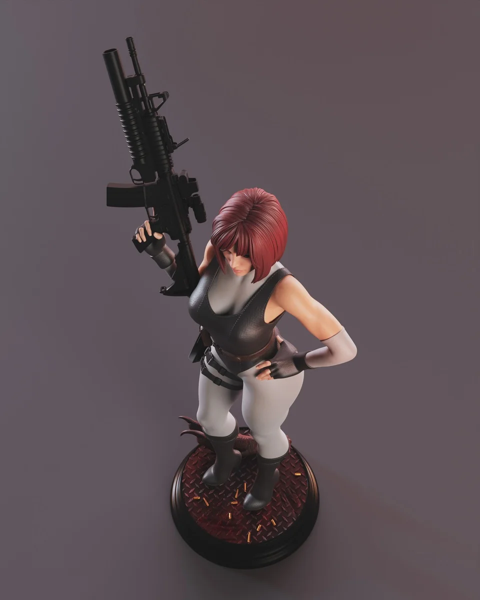 Regina | Fan Art | 3D Printed Resin Model Garage Kit | *Un-Painted* | Abe3D 5