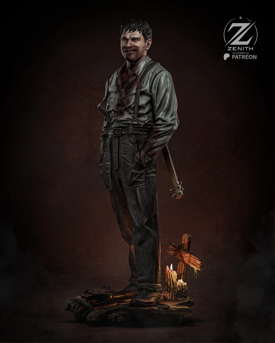 Remmick | Fan Art | 3D Printed Resin Model Garage Kit | *Un-Painted* | Zenith Studios 3