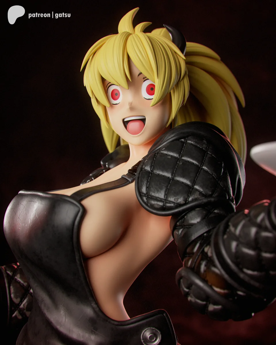 Nikaido | Fan Art | 3D Printed Resin Model Garage Kit | *Un-Painted* | Gatsu Studios