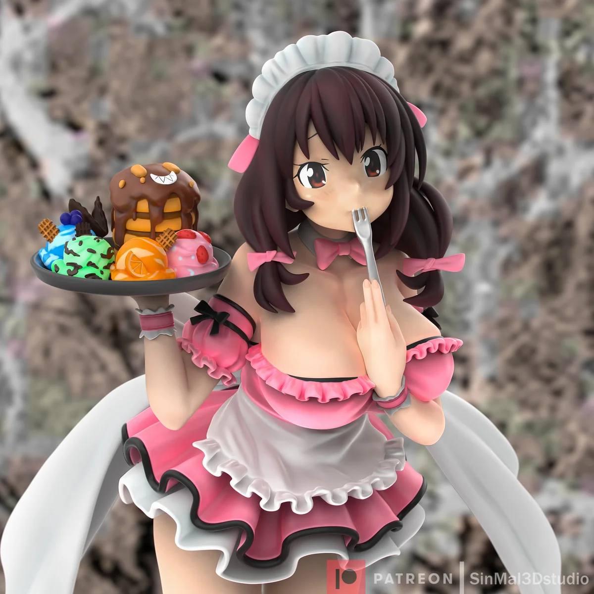 YunYun | Fan Art | 3D Printed Resin Model Garage Kit | *Un-Painted* | Sin3Dstudio
