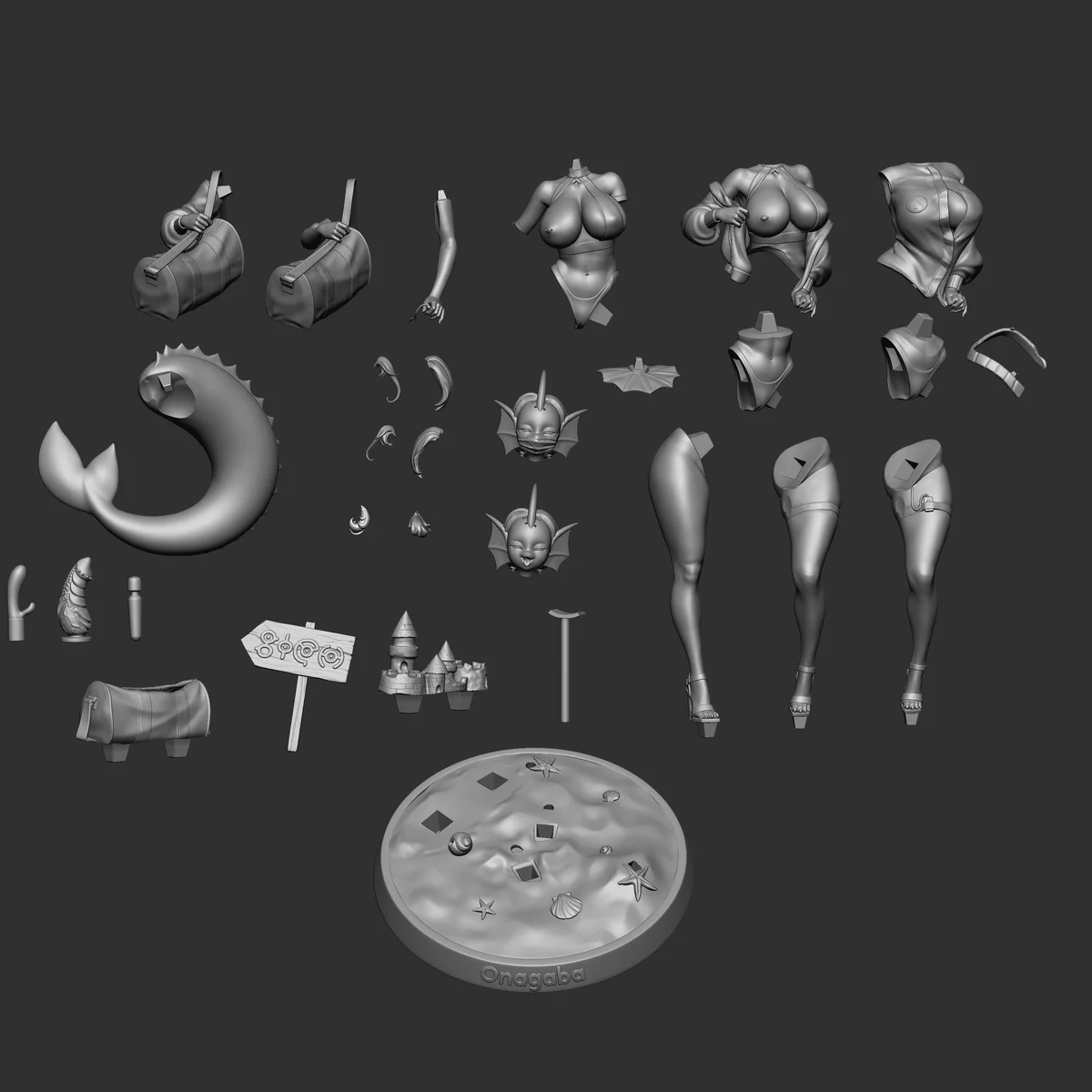 Vapereon | Fan Art | 3D Printed Resin Model Garage Kit | *Un-Painted* | ONAGABA 11