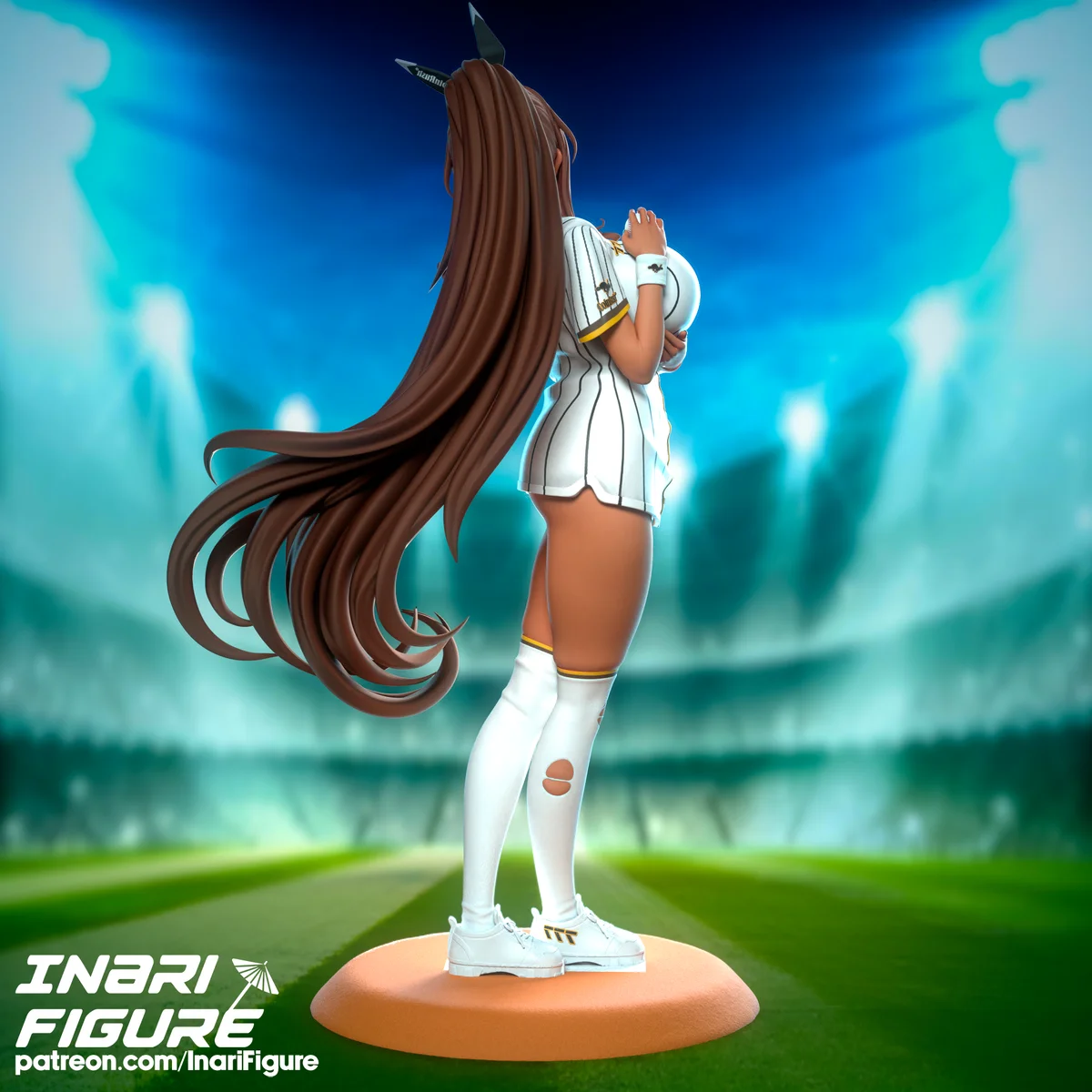 Noir | Fan Art | 3D Printed Resin Model Garage Kit | *Un-Painted* | Inari Figure 5