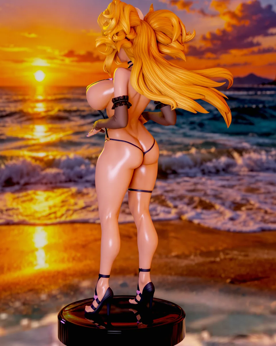 Onisaki Kirara Taimanin | Fan Art | 3D Printed Resin Model Garage Kit | *Un-Painted* | Momoji 4