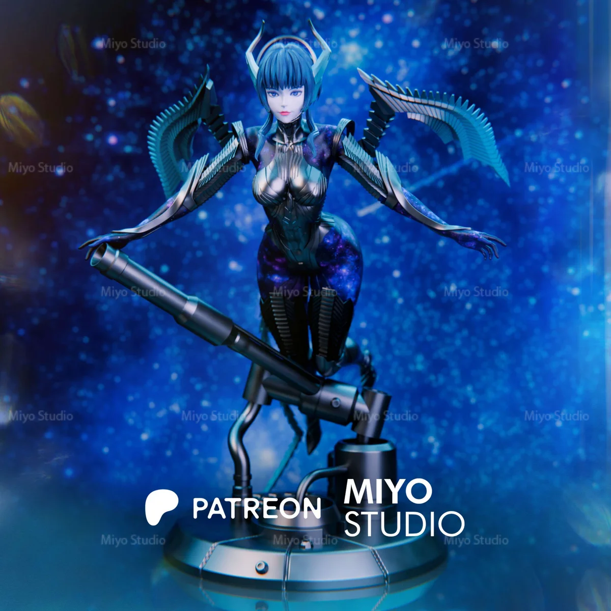 Babata | Fan Art | 3D Printed Resin Model Garage Kit | *Un-Painted* | MiyoStudio 3