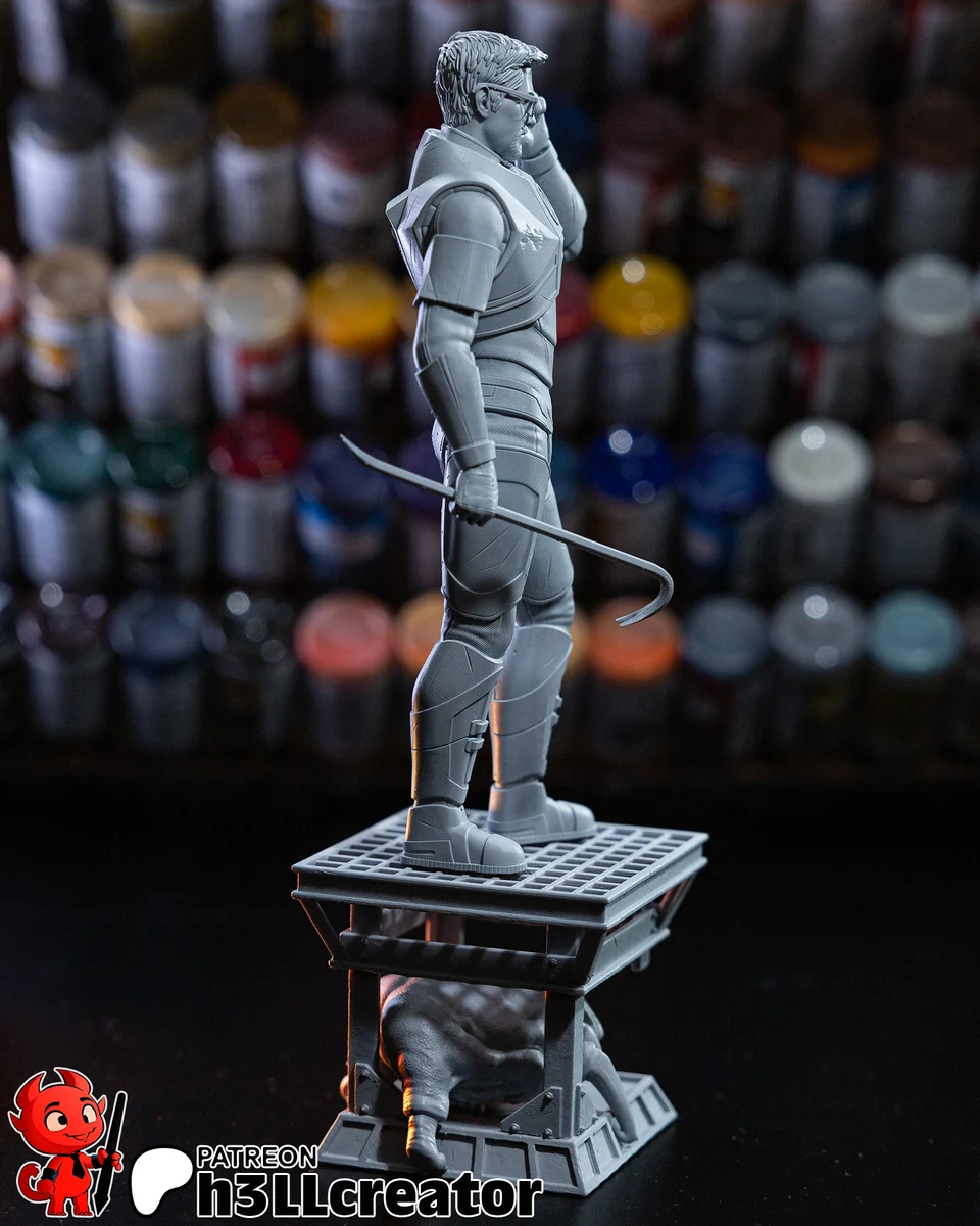 Gordon Freeman | Fan Art | 3D Printed Resin Model Garage Kit | *Un-Painted* | H3LL Creator 6
