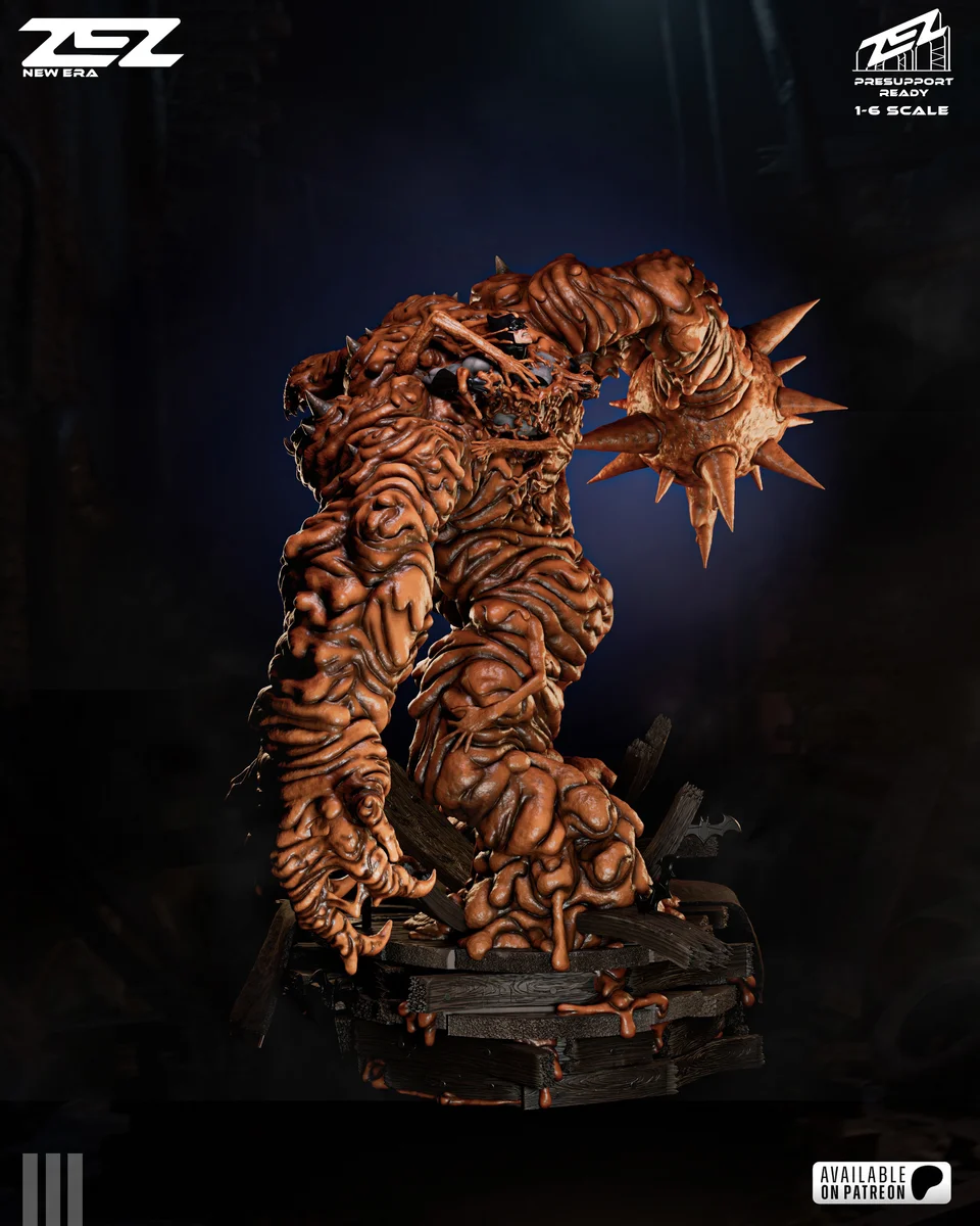 Clayface | Fan Art | 3D Printed Resin Model Garage Kit | *Un-Painted* | ZEZ Studio 4