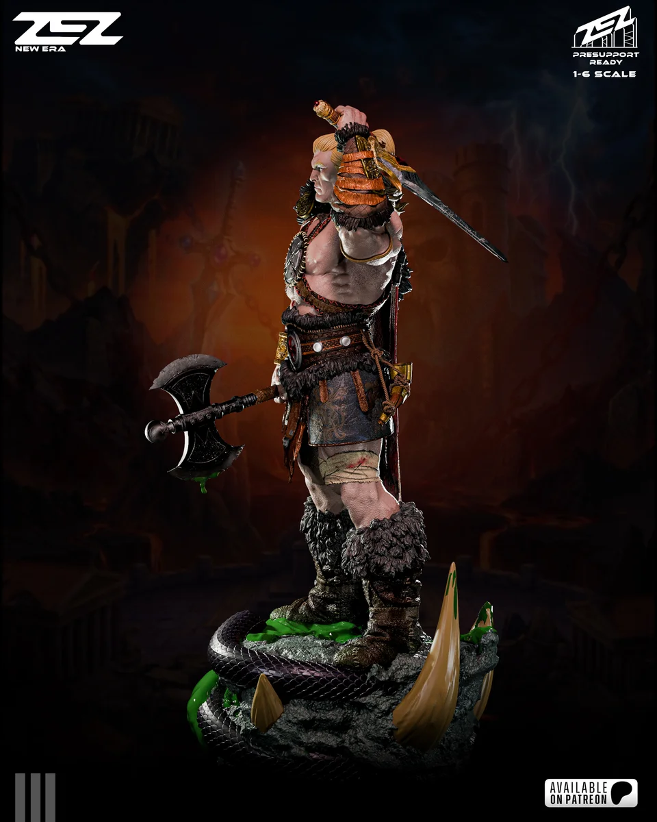 He-Man Museum | Fan Art | 3D Printed Resin Model Garage Kit | *Un-Painted* | ZEZ Studio 4
