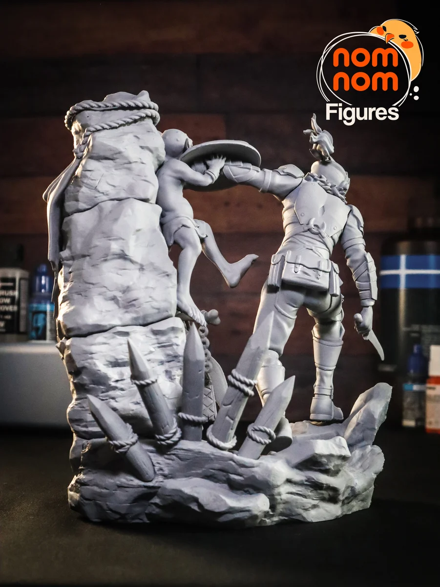 Orcbolg | Fan Art | 3D Printed Resin Model Garage Kit | *Un-Painted* | Nomnom 10