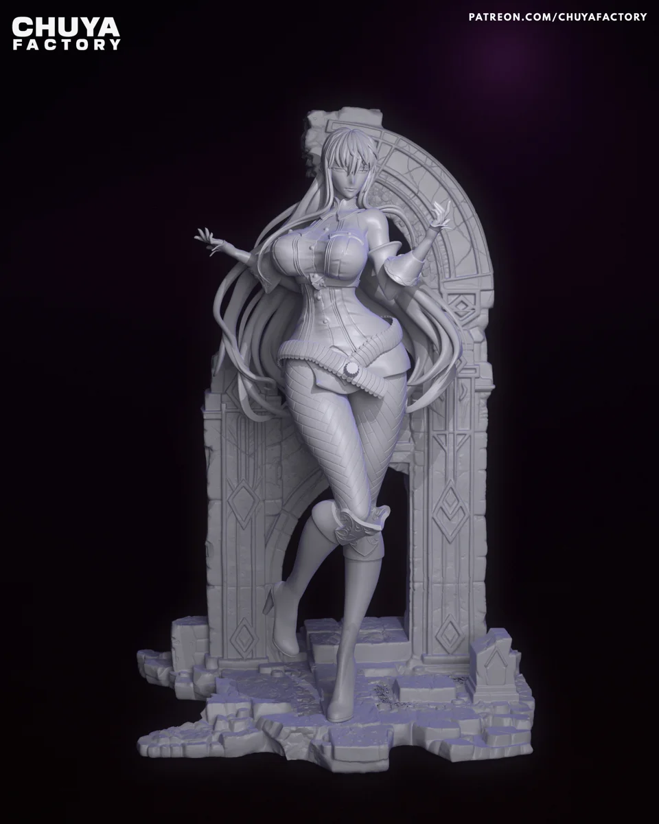Selvaria Bles | Fan Art | 3D Printed Resin Model Garage Kit | *Un-Painted* | Chuya Factory 12