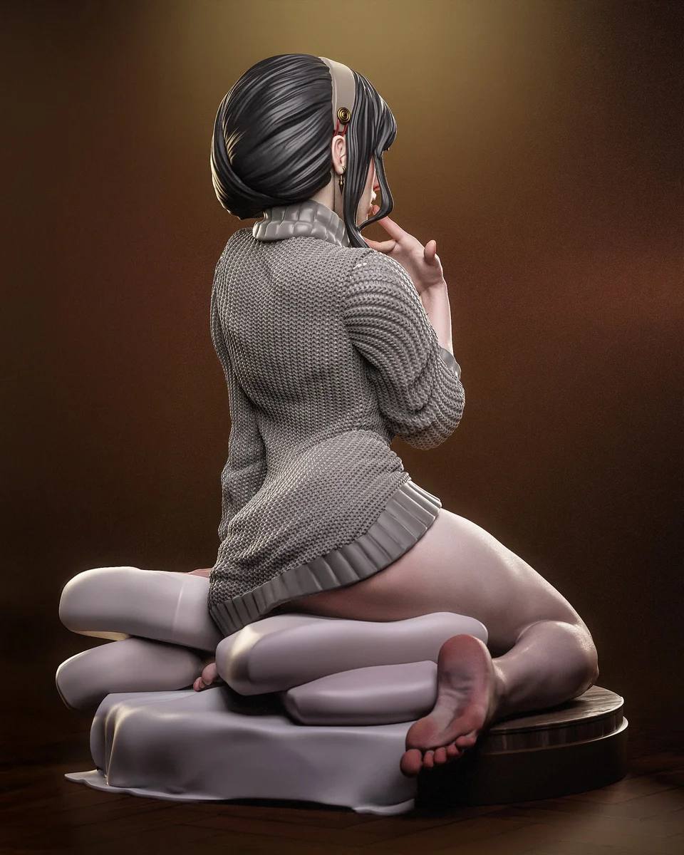 Yor Forger (Cozy) | Fan Art | 3D Printed Resin Model Garage Kit | *Un-Painted* | Nympha3D 3
