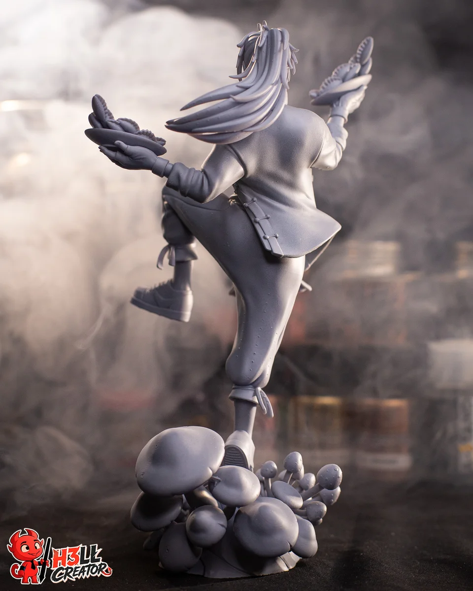 Nikaido | Fan Art | 3D Printed Resin Model Garage Kit | *Un-Painted* | H3LL Creator 12