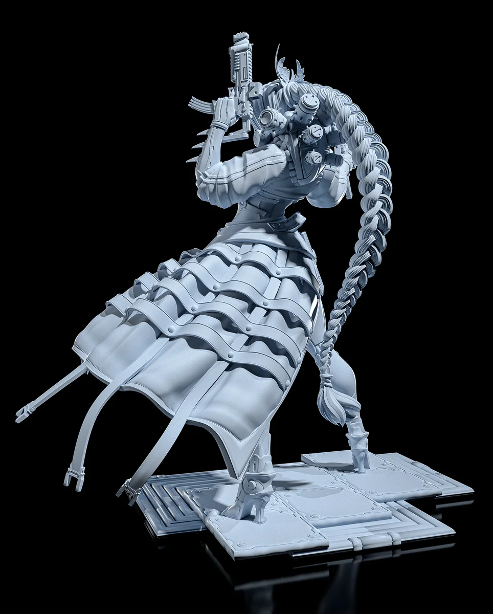 Rin | Fan Art | 3D Printed Resin Model Garage Kit | *Un-Painted* | H3LL Creator 4