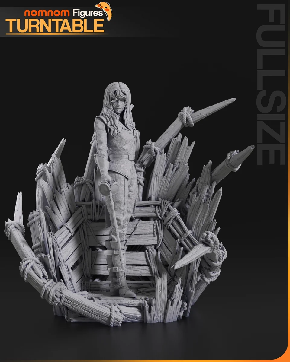 Alicia | Fan Art | 3D Printed Resin Model Garage Kit | *Un-Painted* | Nomnom 11
