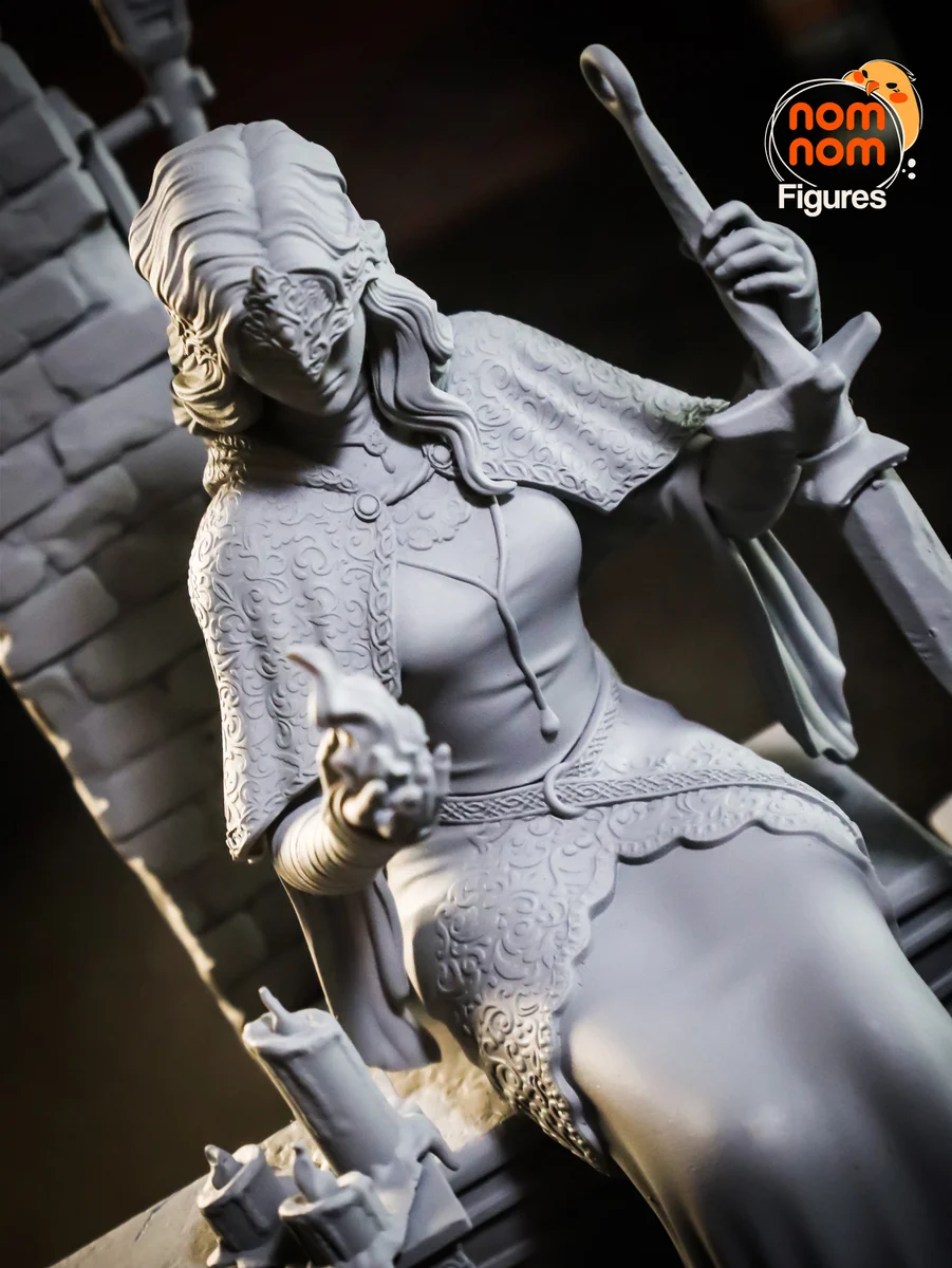 Fire keeper | Fan Art | 3D Printed Resin Model Garage Kit | *Un-Painted* | Nomnom 12