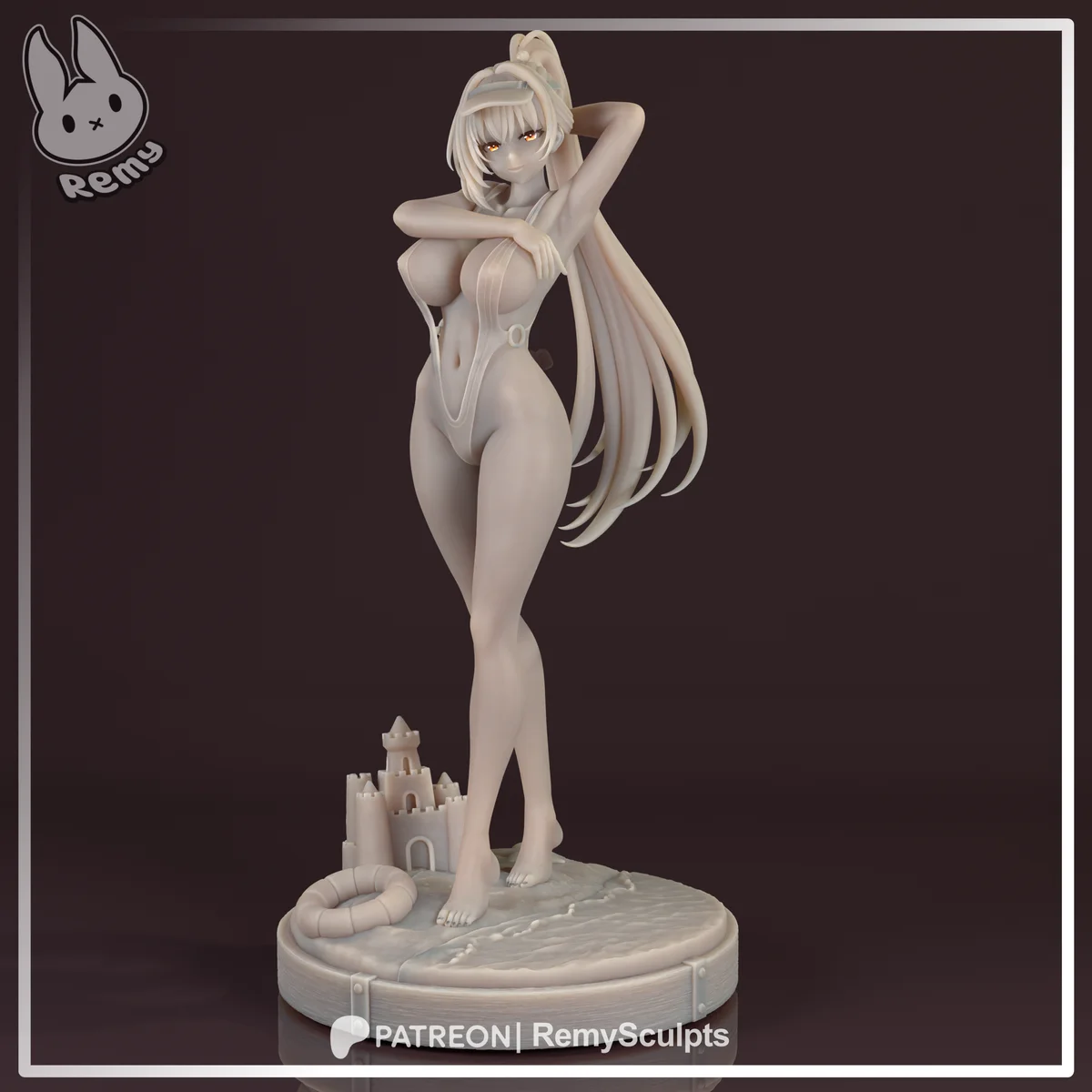Marciana | Fan Art | 3D Printed Resin Model Garage Kit | *Un-Painted* | Remy Sculpts 6