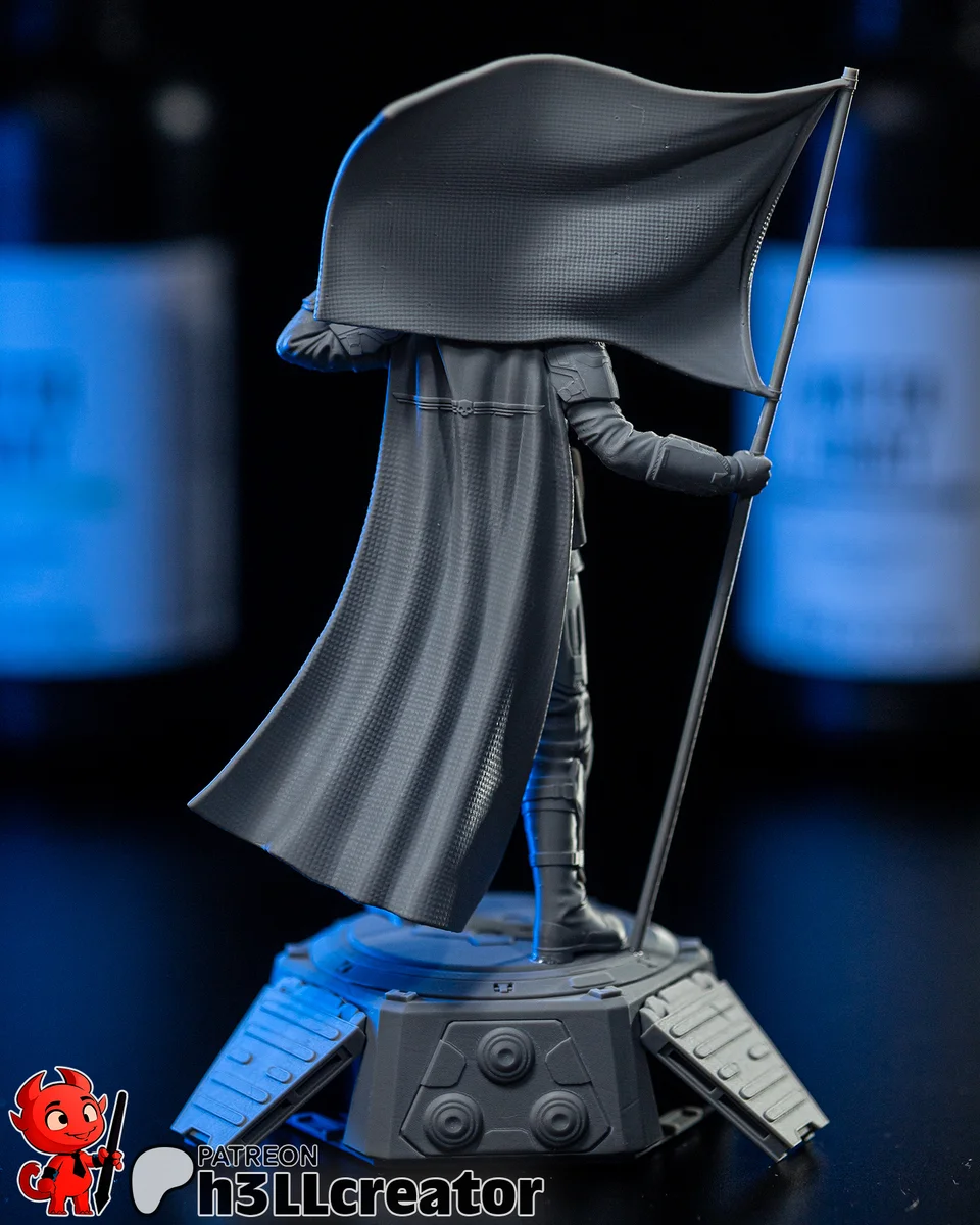 Helldiver | Fan Art | 3D Printed Resin Model Garage Kit | *Un-Painted* | H3LL Creator 8
